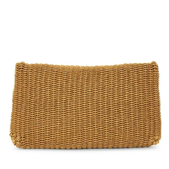 Yves Saint Laurent Tan Clutch Woven Elegance - Picture 3 of 6